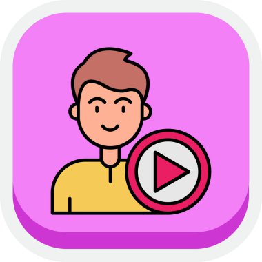 Düğmeli video oynatıcı