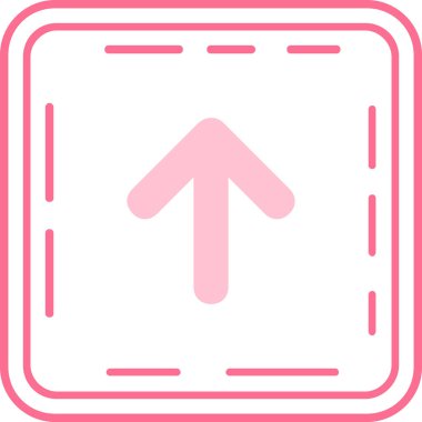 ok aşağı sağ simge dış hat biçiminde