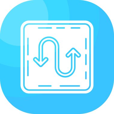 Ok. Web simgesi basit tasarım