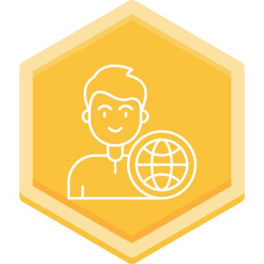 Genel İş Simgesi vektör illüstrasyonu