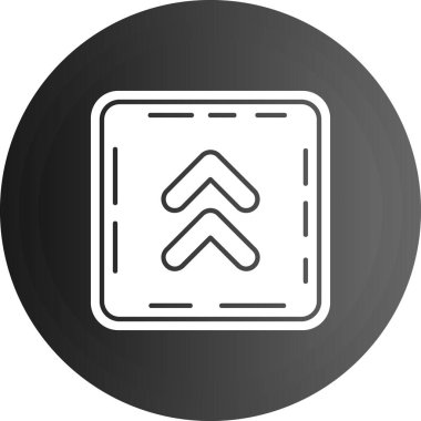 Modern bir simgenin vektör illüstrasyonu