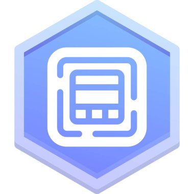 Modern eğitim ikonunun vektör illüstrasyonu