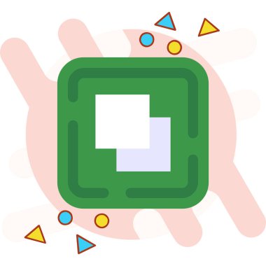 Oyun simgesi. vektör illüstrasyonu