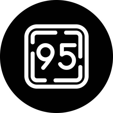 959 modern simgenin vektör illüstrasyonu