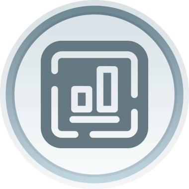 Eşsiz veri depolama vektörü simgesi