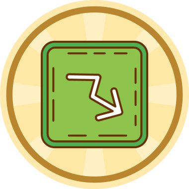 seo modern simgesinin vektör illüstrasyonu