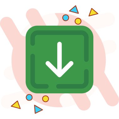 el imleç simgesi vektör illüstrasyon tasarımı