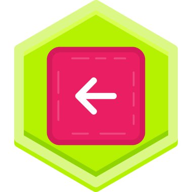 Ok. Web simgesi basit illüstrasyon