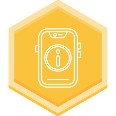 akıllı telefon simgesi, vektör illüstrasyon tasarımı