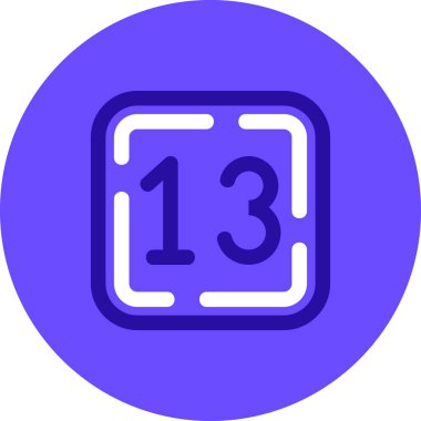 4 numaralı simge vektör illüstrasyonu