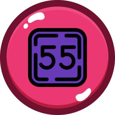 top numara 5 simgesi