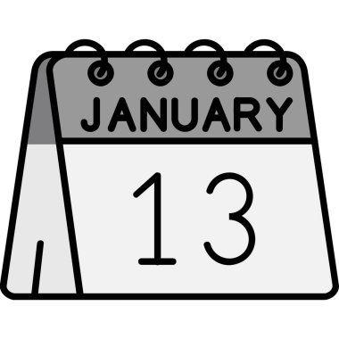 14 Ocak tarihli takvim