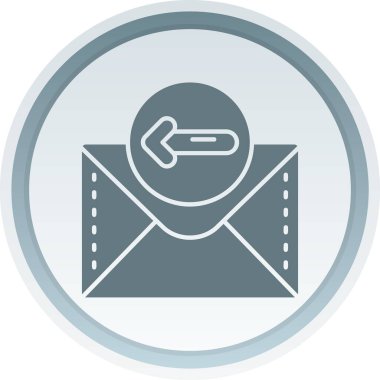 E- posta simgesinin vektör illüstrasyonu