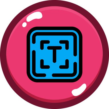 oyun simgesi vektör çizimi çizimi