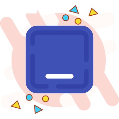 El yıkama ağ ikonu vektör illüstrasyonu