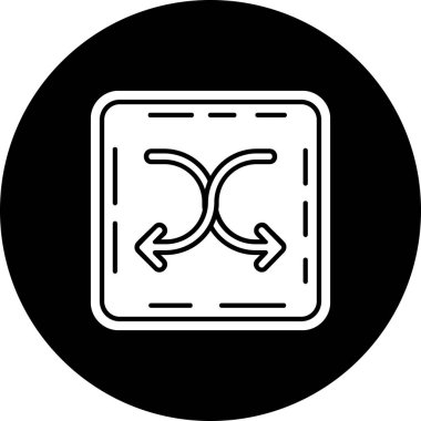 ok simgesi vektör illüstrasyonu