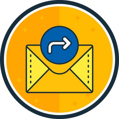 Mektup. Web simgesi basit tasarım