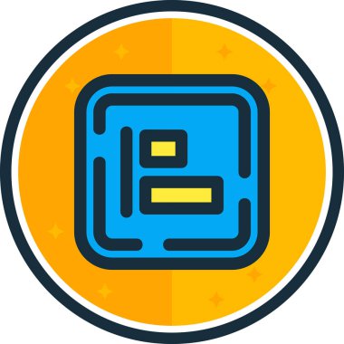 b b simgesinin vektör illüstrasyonu