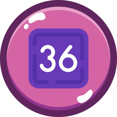 35 modern simge, vektör illüstrasyonu