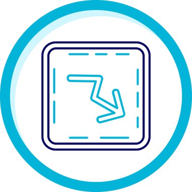 seo modern simgesinin vektör illüstrasyonu