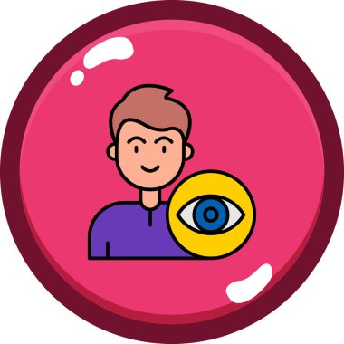 göz izleme film simgesi