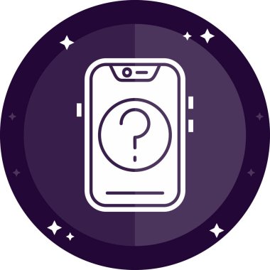 cep telefonu ikonu vektör illüstrasyonu