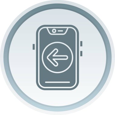 Vektör mobil ağ simgesi