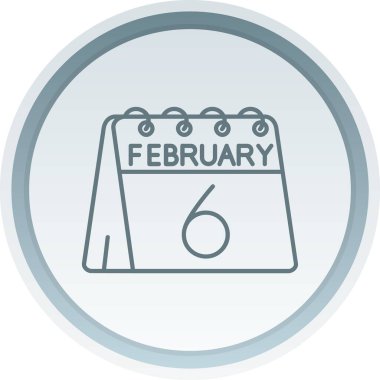 Bir takvimdeki 6 Şubat tarihi