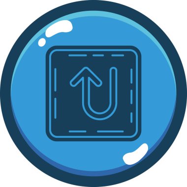 ok aşağı ok simgesi dolu - taslak biçimi