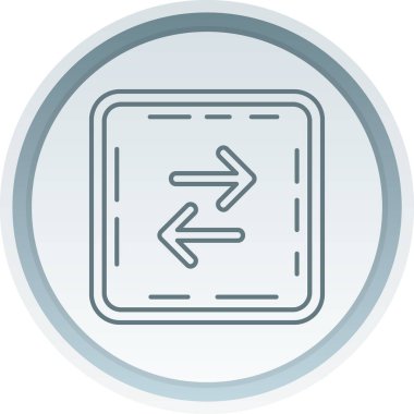 ok simgesi vektör illüstrasyonu