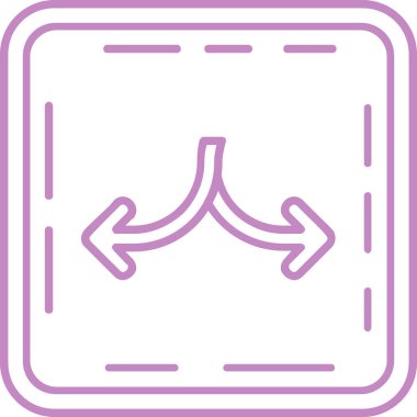 Tek bir simgenin vektör illüstrasyonuName