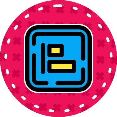 Oyun. Web simgesi basit illüstrasyon