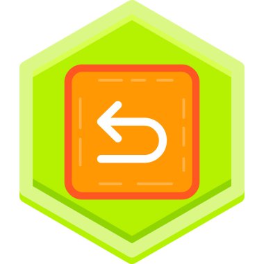 ok simgesi, vektör illüstrasyonu