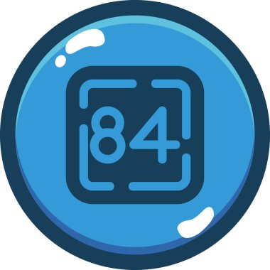 Doldurulmuş 78 simge biçimi