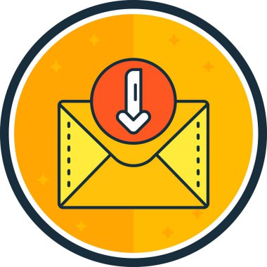 e- posta simgesi vektör illüstrasyonu