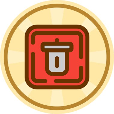 kahve fincanı ikonu vektör illüstrasyonu