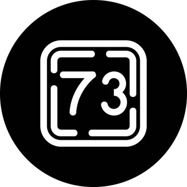 Modern b 'nin vektör illüstrasyonunda müziğin eksik simgesi