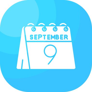 9 Eylül takvim simgesi