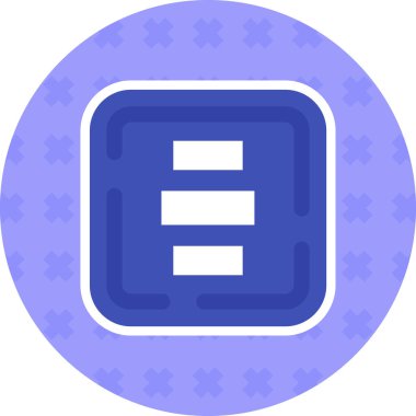 Rozet. Web simgesi basit illüstrasyon