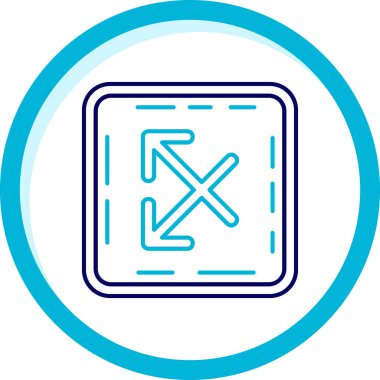 ok simgesinin vektör illüstrasyonu