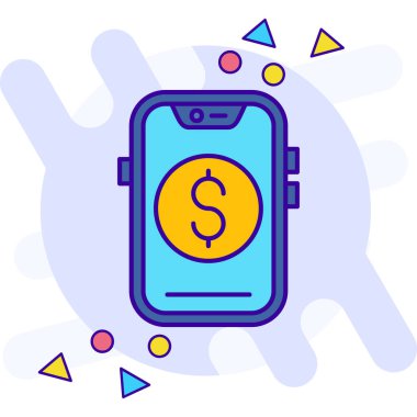 para simgesi vektör illüstrasyonu