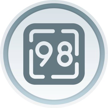 seo modern simgesinin vektör illüstrasyonu