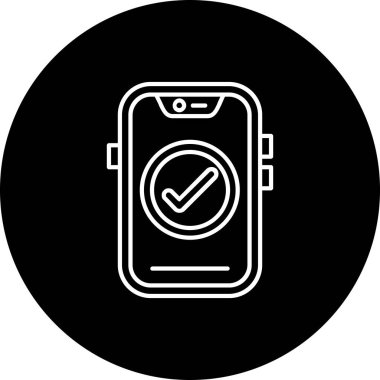 vektör izleme simgesi illüstrasyonu