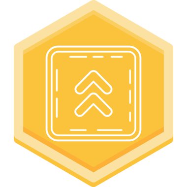 ok yönü simgesi doldurulmuş özet biçimi