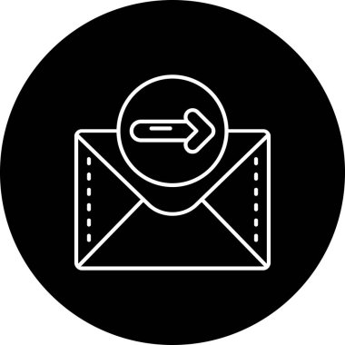 e- posta simgesi, vektör illüstrasyonu