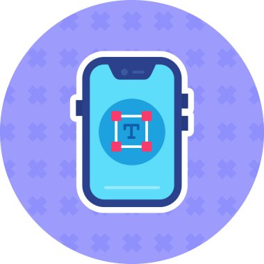 akıllı saat simge vektör illüstrasyonu