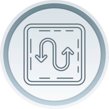 ok simgesinin vektör illüstrasyonu