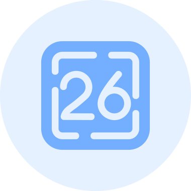 takvim tarihi vektör illüstrasyonu