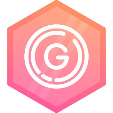 blockchain ikon vektör illüstrasyonu