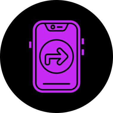 mobil uygulama simgesi vektör illüstrasyonu